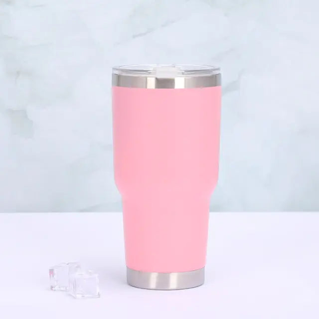 Gobelet thermos avec couvercle à glissière