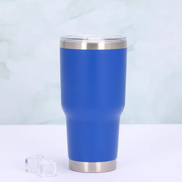 Gobelet thermos avec couvercle à glissière